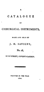 Image from Savigny's instrument catalogue, 1800